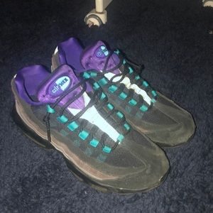 Air max 95 teal/purple